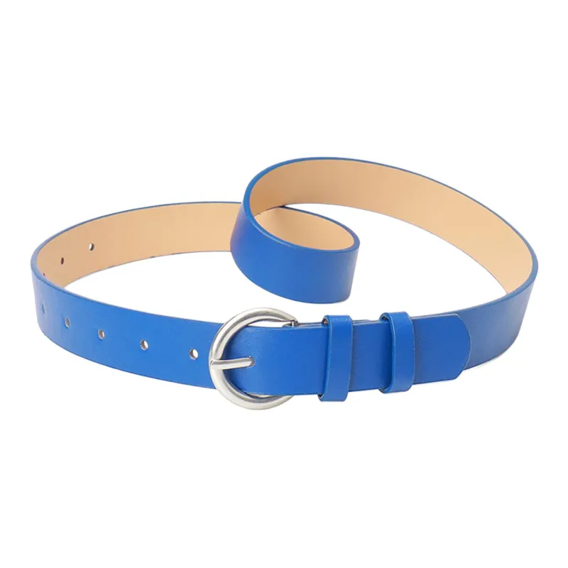 JEANSWEST PU Leather Belts Women's 2.8CM-4