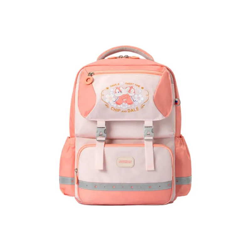 AMERICAN TOURISTER Disney Collaboration Fabric Student Bag Kids' Blue/Pink-1