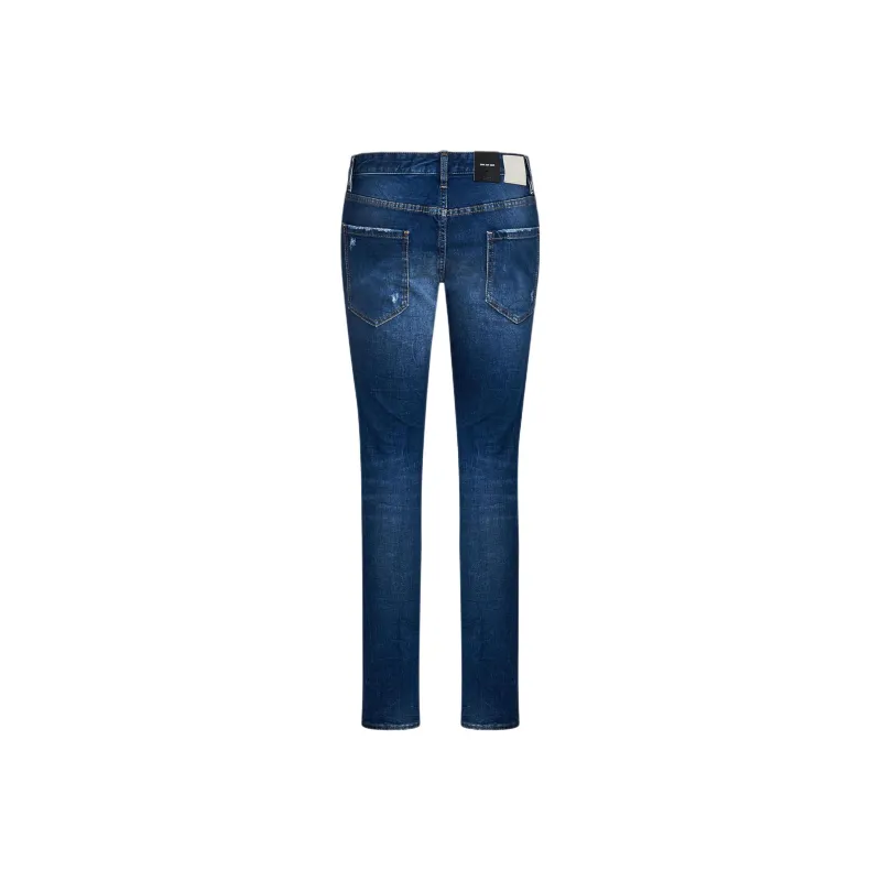 DSQUARED 2 Tidy Panelled Biker Jeans-1