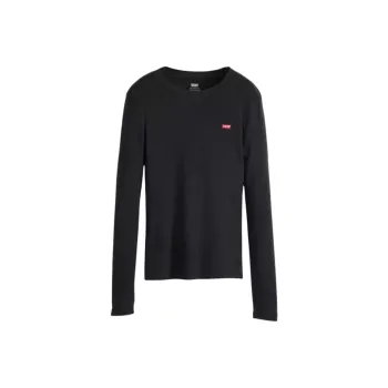 Levis T Shirts Women's Black