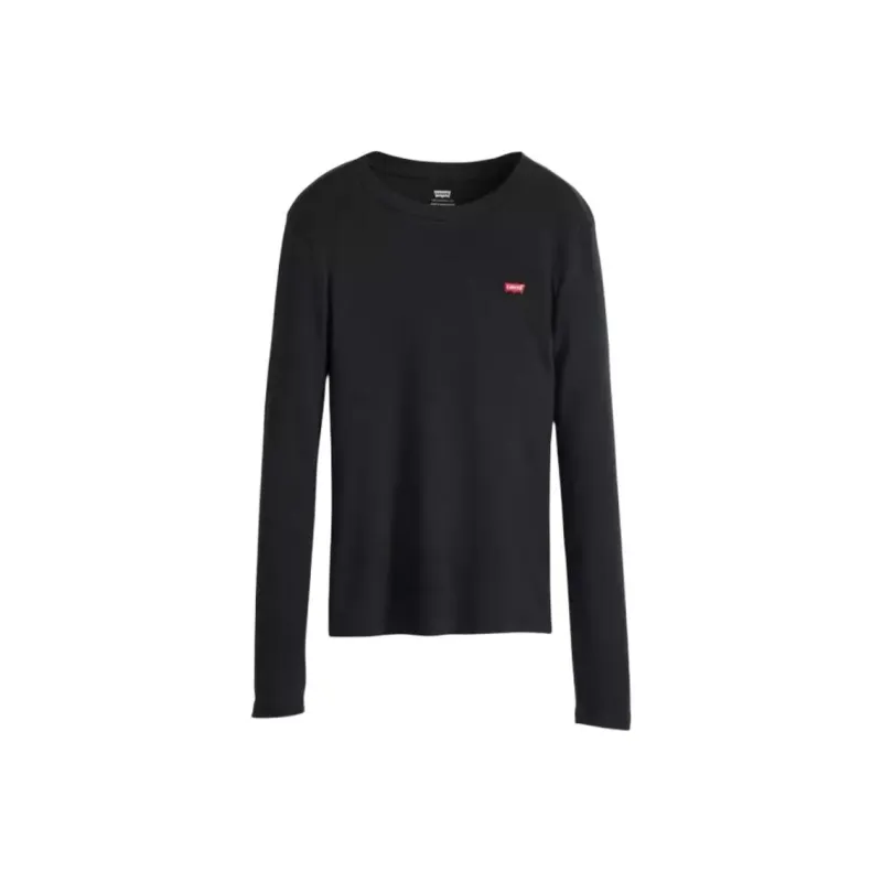 Levis T Shirts Women's Black-0