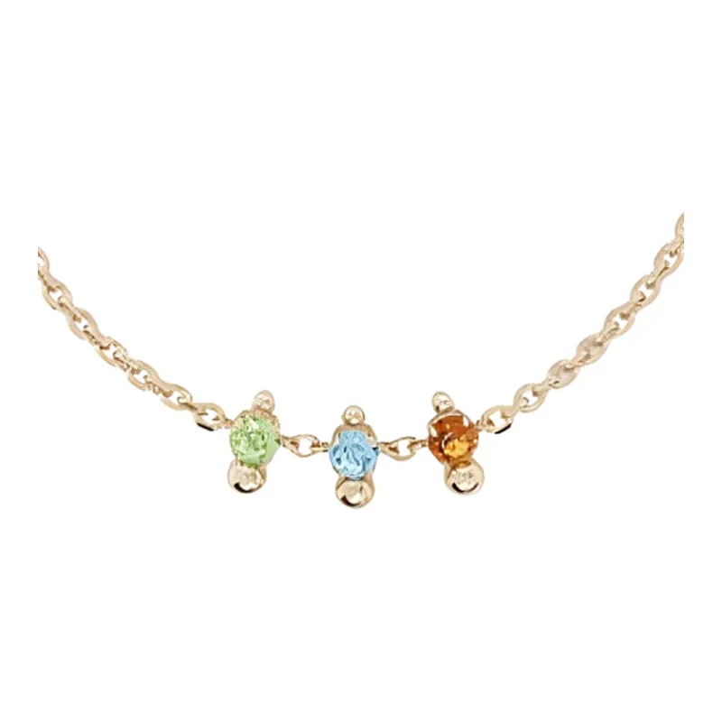 Balenciaga Brass Necklaces Women's Silver-0
