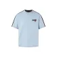 Sky blue spells dark gray