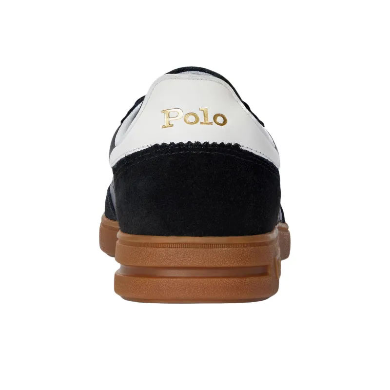 Polo Ralph Lauren Bedford Low Top Skateboard Shoes Unisex Black-4