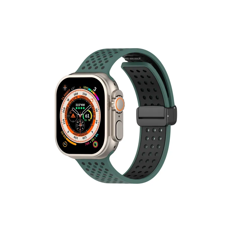 ZHENGGUANG Apple Compatibility Watch Band Silicone Material-12