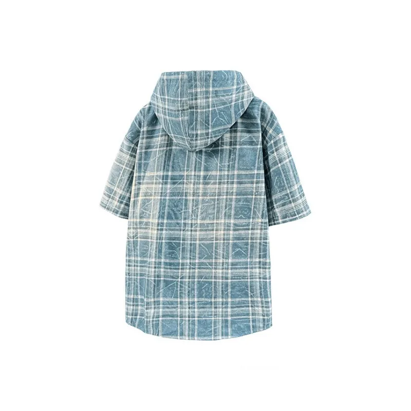 VERAF CA Shirts Unisex Blue Plaid-1