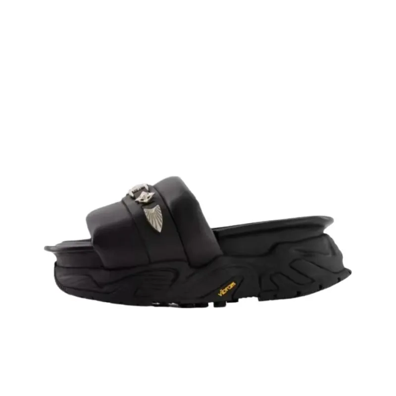 Toga Pulla Slip Resistant Slide Slippers Women's Black-0
