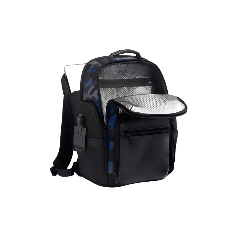 TUMI JDX JD.com Collaboration Alpha Bravo Polyester Travel Backpack Men's Black-3