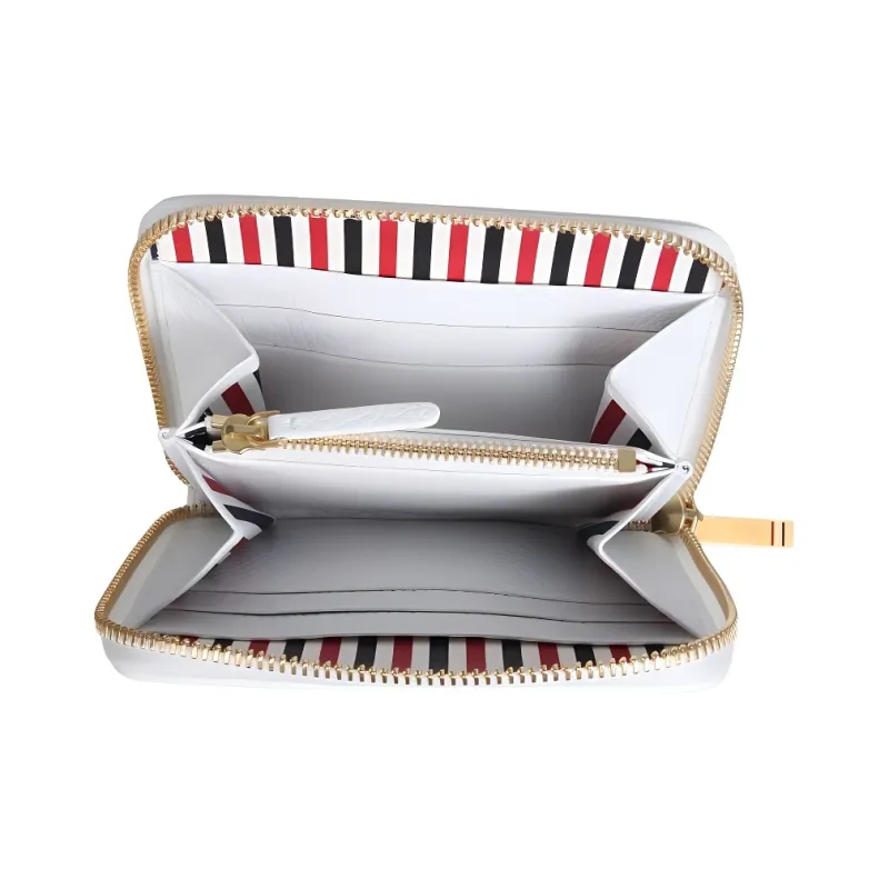 THOM BROWNE Zipped Compact Wallet-3