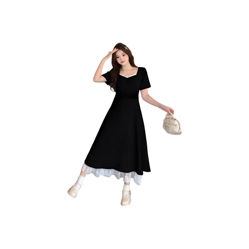 HTHK Short Sleeved Dress Women's-0