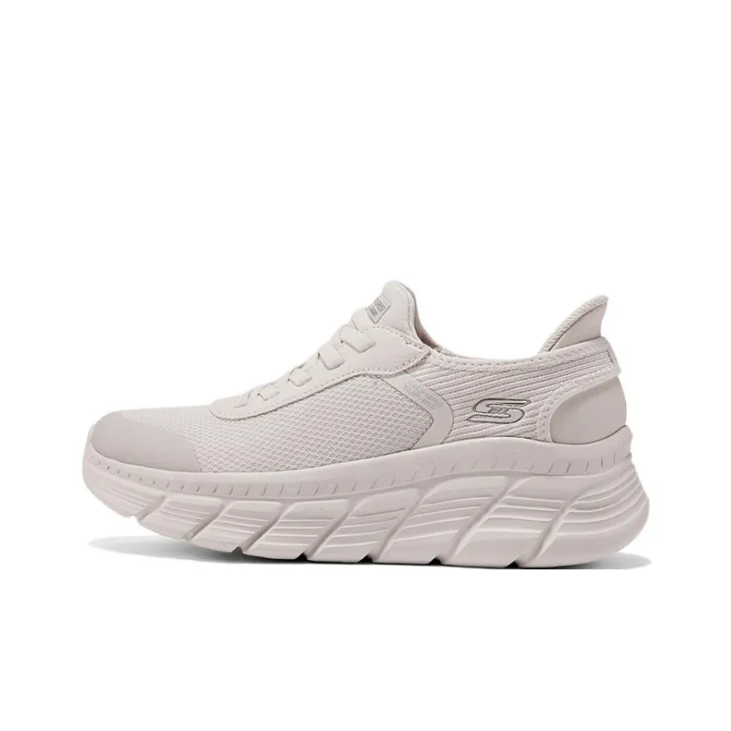 Skechers Slip ins Anti Slip Wear Resistant Low Top Casual Shoes Women's White-0