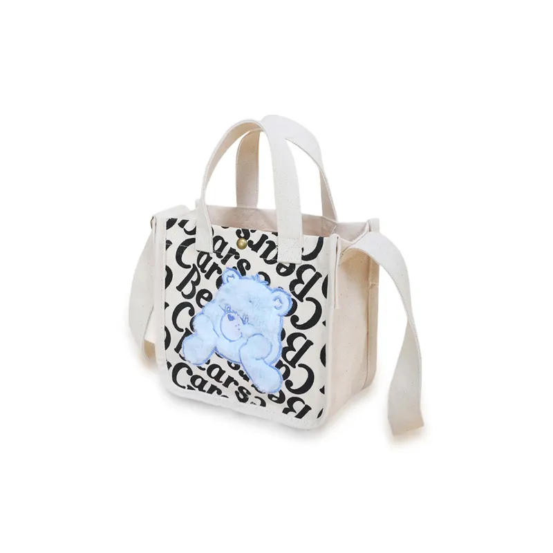 CAREBEARS Polyester Crossbody Handbag Women's Pink/Blue-6