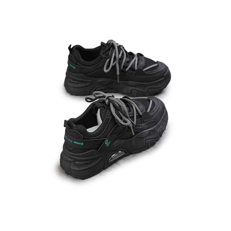 Gai Renpu Slip Resistant, Abrasion Resistant, Breathable Low Top Chunky Sneakers Women's-3