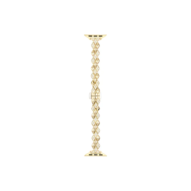 KVZUVUU Apple Compatibility Watch Band Metal-12