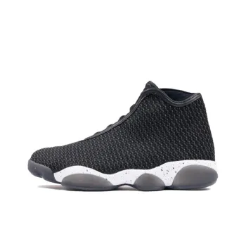 Jordan Horizon Abrasion Resistant High Top Vintage Basketball Shoes Men's Black