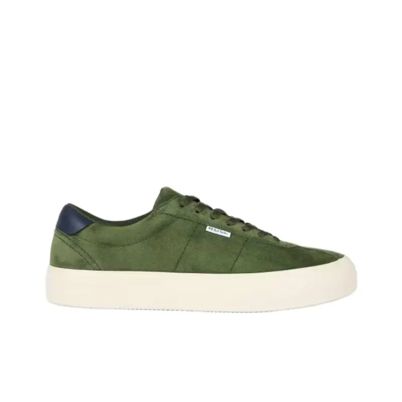 PS By Paul Smith Dillon Low Top Skateboard Shoes Men's Green-1