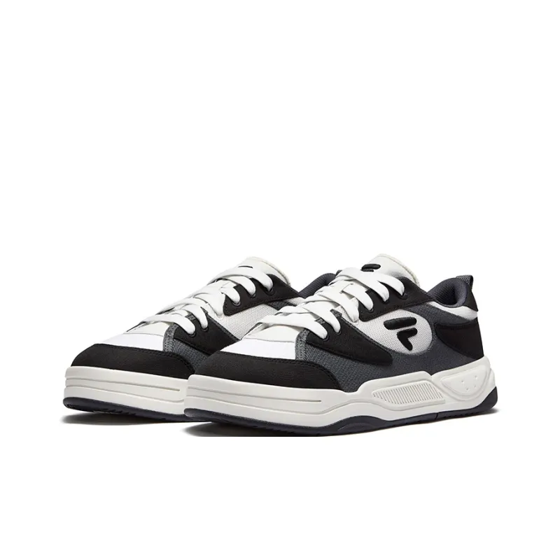 FILA FUSION BANK II DX CVS Cool Skateboard Shoes 2DX Canvas Edition Low Top Casual Shoes Men's Black Gray-1