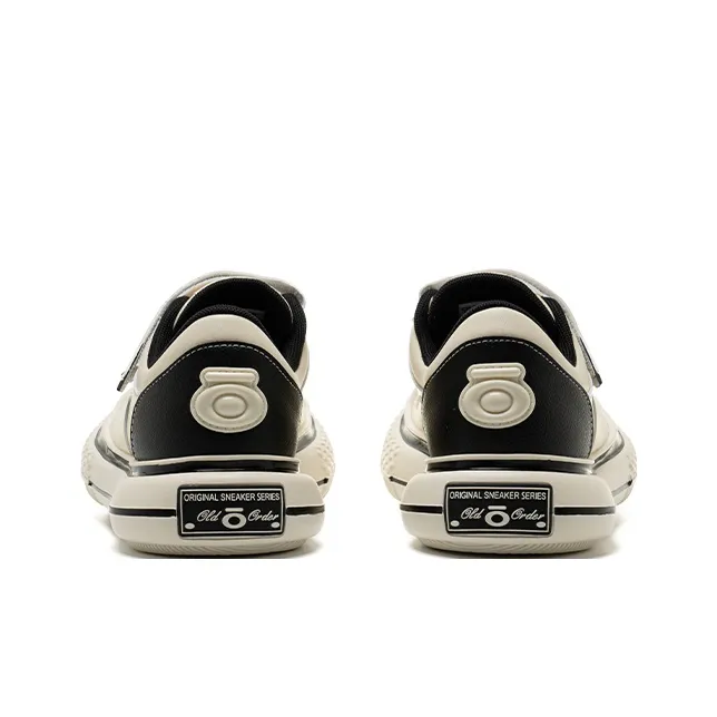 OLD ORDER Waterproof Height Increase Low Top Casual Shoes Unisex Refined White-3