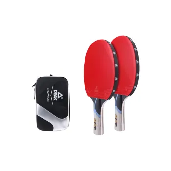 PEAK Ping Pong Paddles Unisex Paulownia Blade Material Red Black