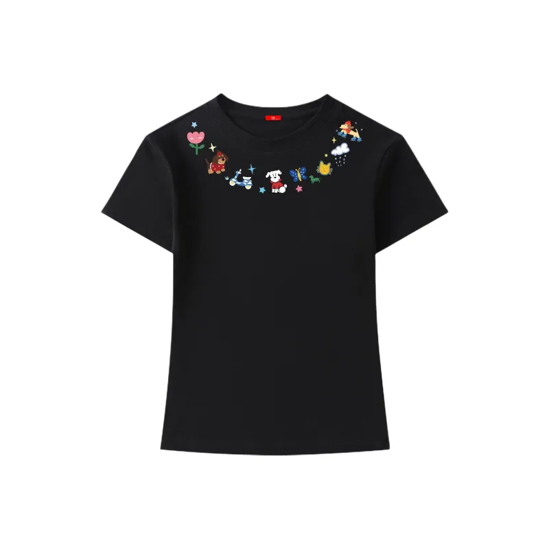 MIIOW Trend Party Series T Shirt Women's-0