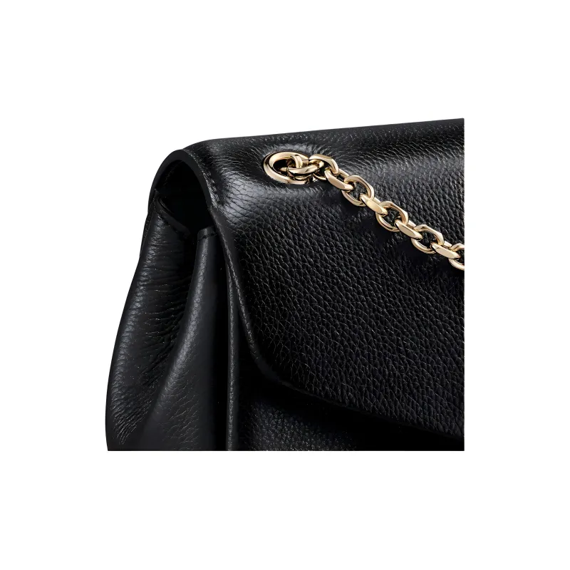 CARTIER Panthère De Cartier Calfskin Handbag Shoulder Bag Crossbody Bag Mini Women's Black-3