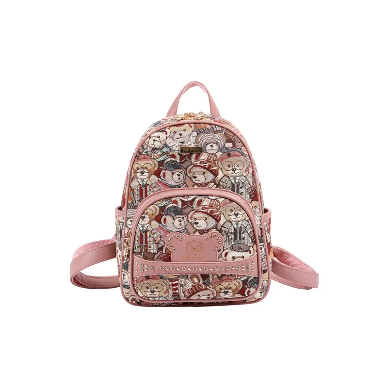 North Pack PU Backpack Women's Multicolor-4