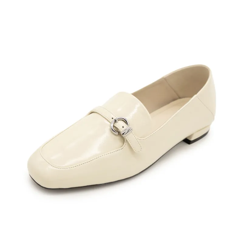 FED Casual Single Shoes Women's Beige-5