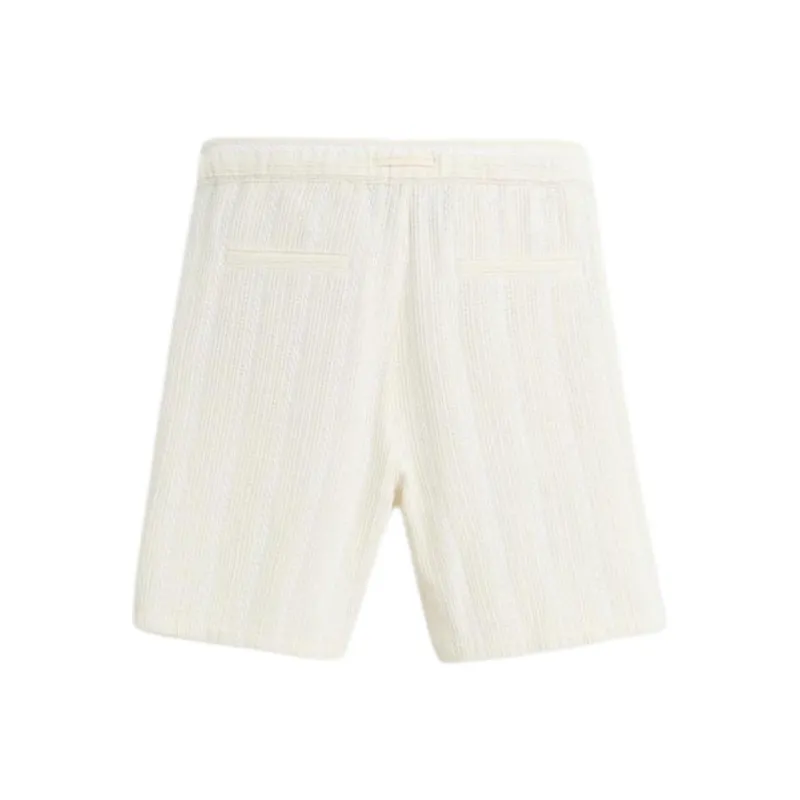 ZARA Casual Shorts Men White-1
