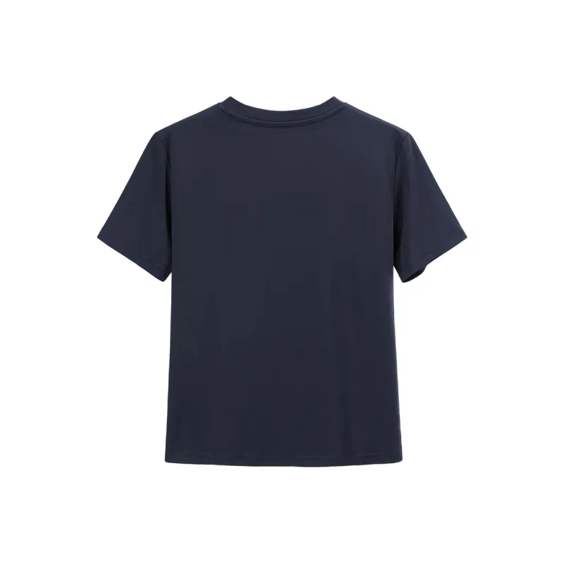 TOUCH T Shirts Women's Navy Blue-1