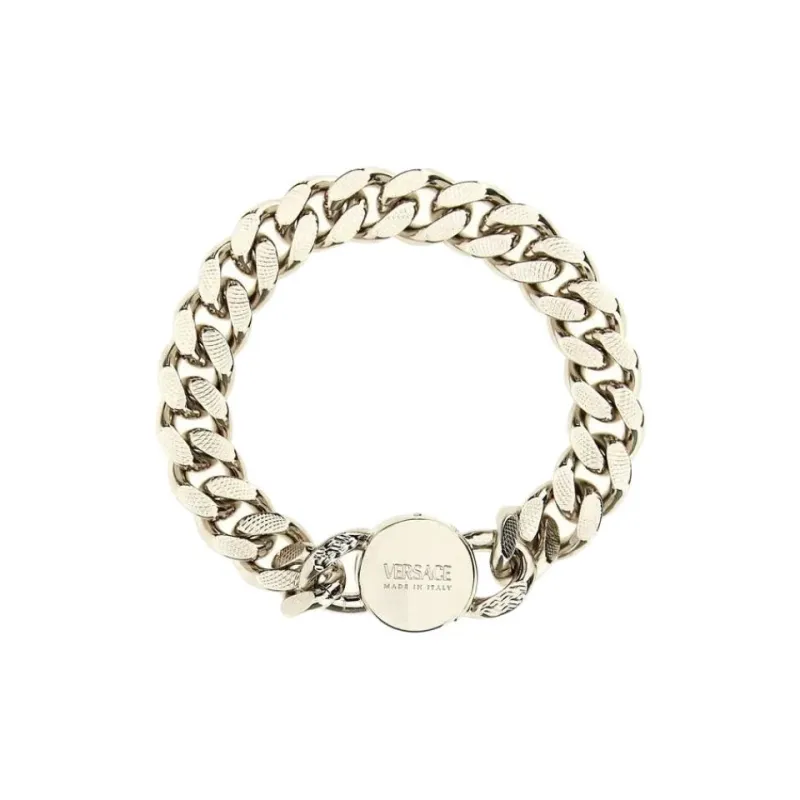 VERSACE Bracelets Unisex Silver-1