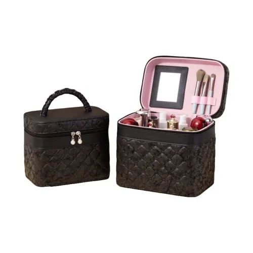 MUYAXUAN Skincare Desktop Beauty Storage Box Suitcase