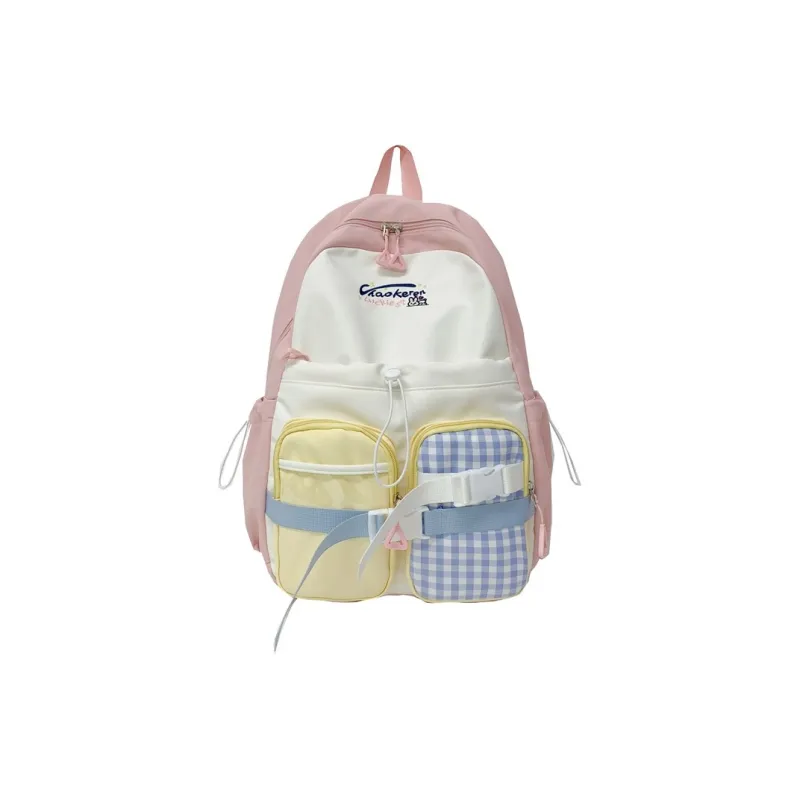 KAMLUI Composite Cloth Backpack Unisex Multicolor-0