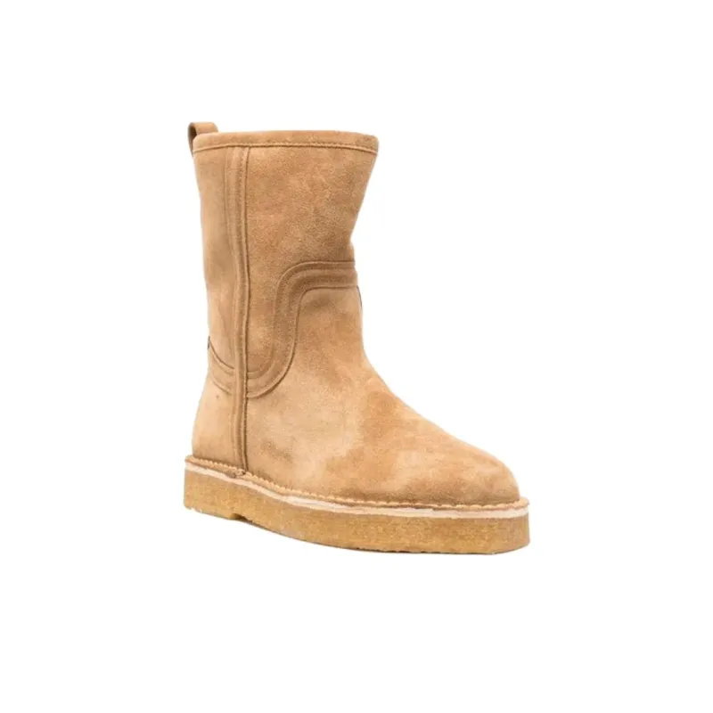 SOEUR Texas Ankle Boots Women's Brown-2
