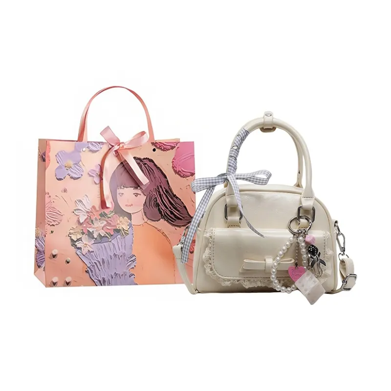 PARK DANCE PU Shoulder Bag, Crossbody Bag, Handbag Regular Women's Multicolor-0