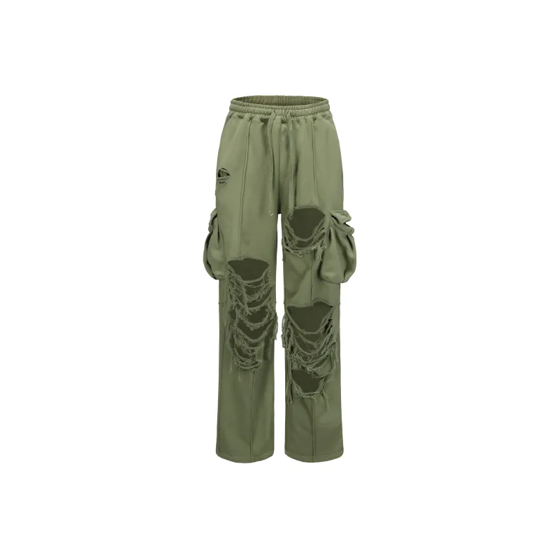 EGO FETCH x REEERO Casual Pants Unisex-2