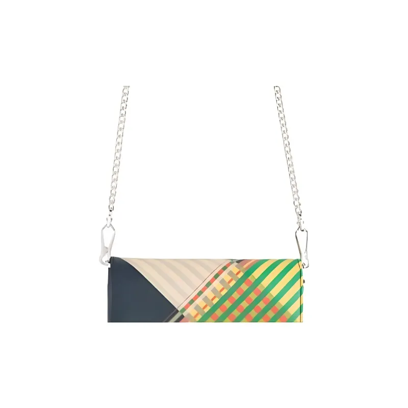Vivienne Westwood Synthetic Leather One Shoulder Wallet Men's Green & Multicolor-3