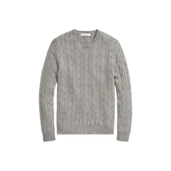 Ralph Lauren Purple Label Cashmere Sweater Men's Gray