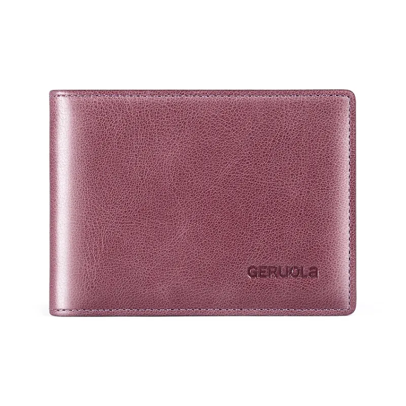 Gorora Top Grain Cow Leather Driver's License Leather Pouch, Card Holder Unisex Khaki/Black/Coffee-17