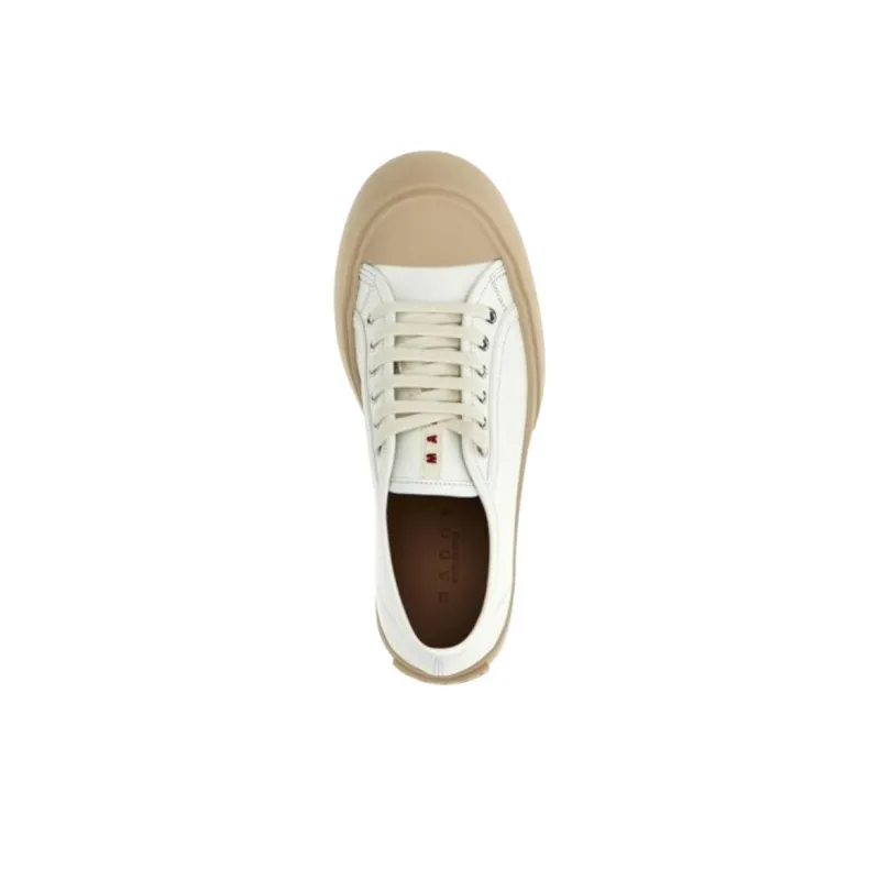 MARNI Pablo Low Top Skateboard Shoes Women's White-4
