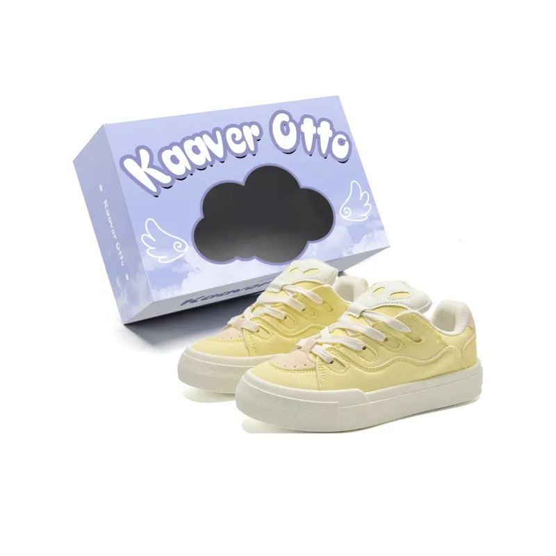 KAAVER OTTO Cushioning Abrasion Resistant Breathable Skateboard Shoes Women's-1