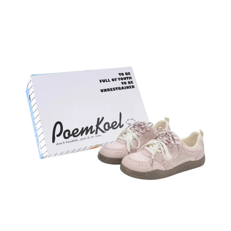 POEM KOEL Wear resistant And Lightweight Low Top Skateboard Shoes Women's-8
