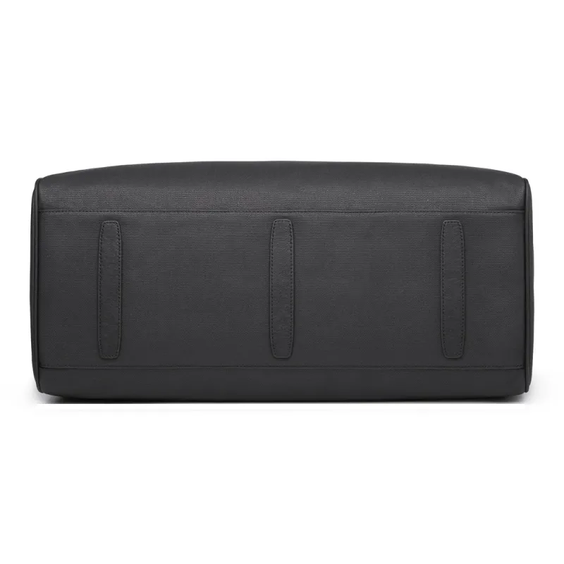 Chrisdien Deny Fabric Travel Handbag Men's Black-4