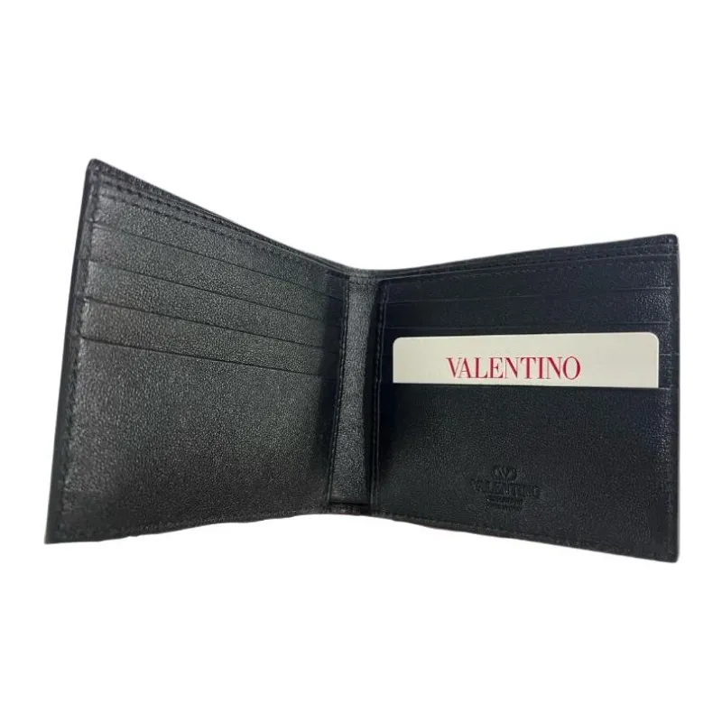 Valentino Leather Wallet Men's Brown-1