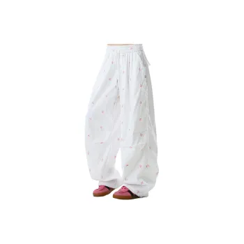 Ang2 Stu Casual Pants Unisex White