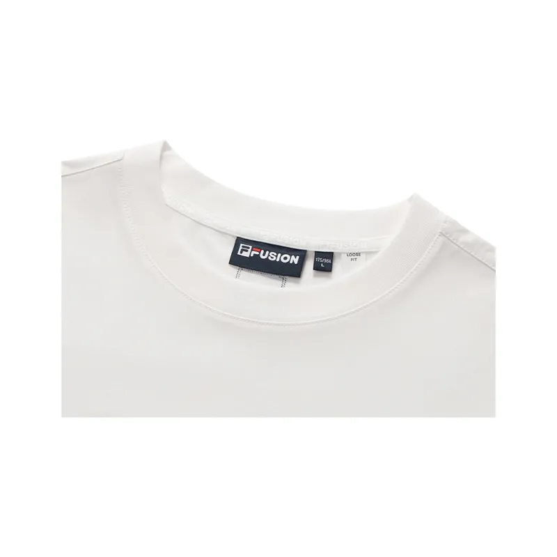 FILA FUSION T Shirt Men's Cloud White-2