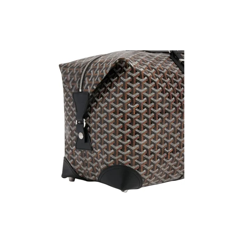GOYARD Bowling55 Canvas Travel Bag Unisex Black-3
