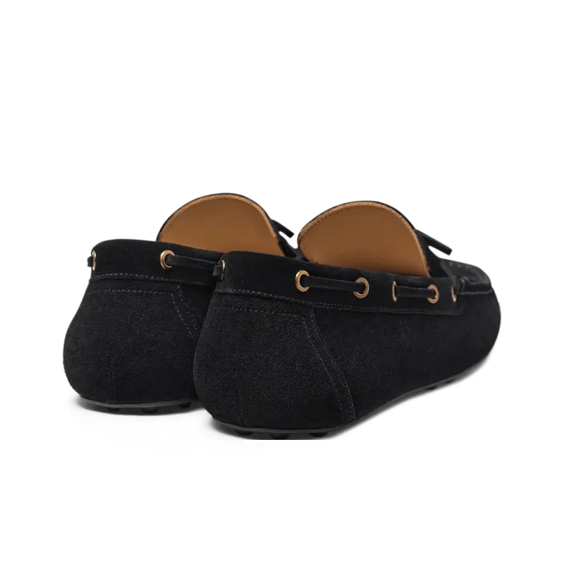 THOM WILLS Fashion Versatile Belt Buckles Gommino Loafers Casual Shoes Men's-15