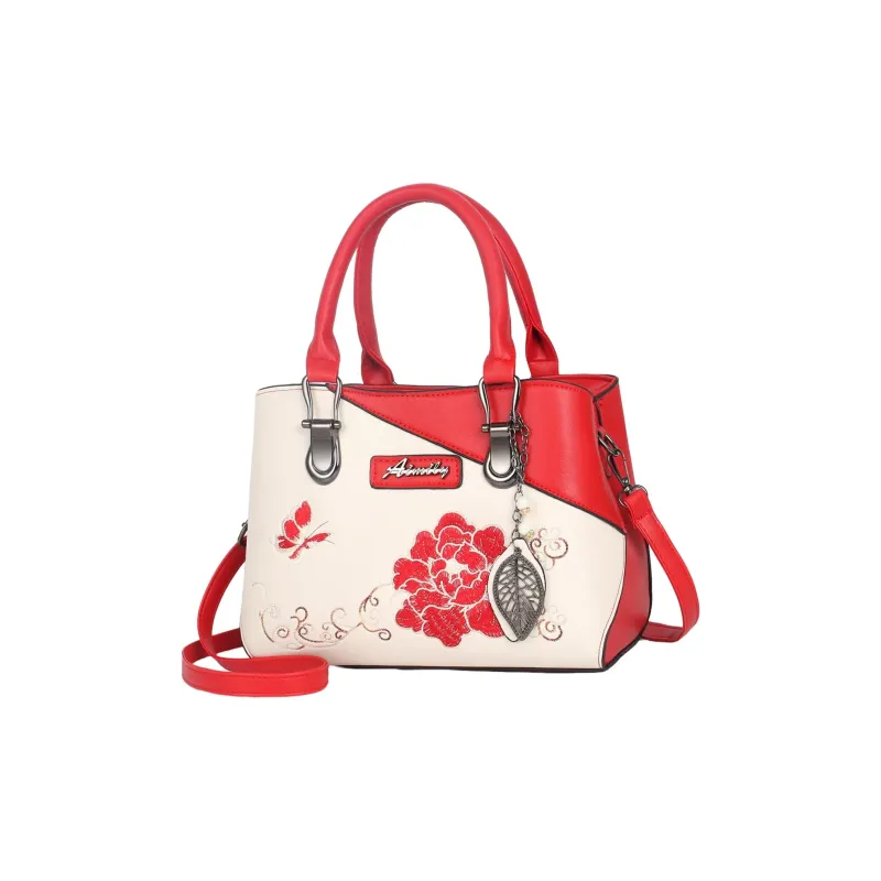 Boniu PU Tote Crossbody One Shoulder Handbag Women's Multicolor-6