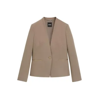 HUGO BOSS Business Suit Coat Women's Light Brown