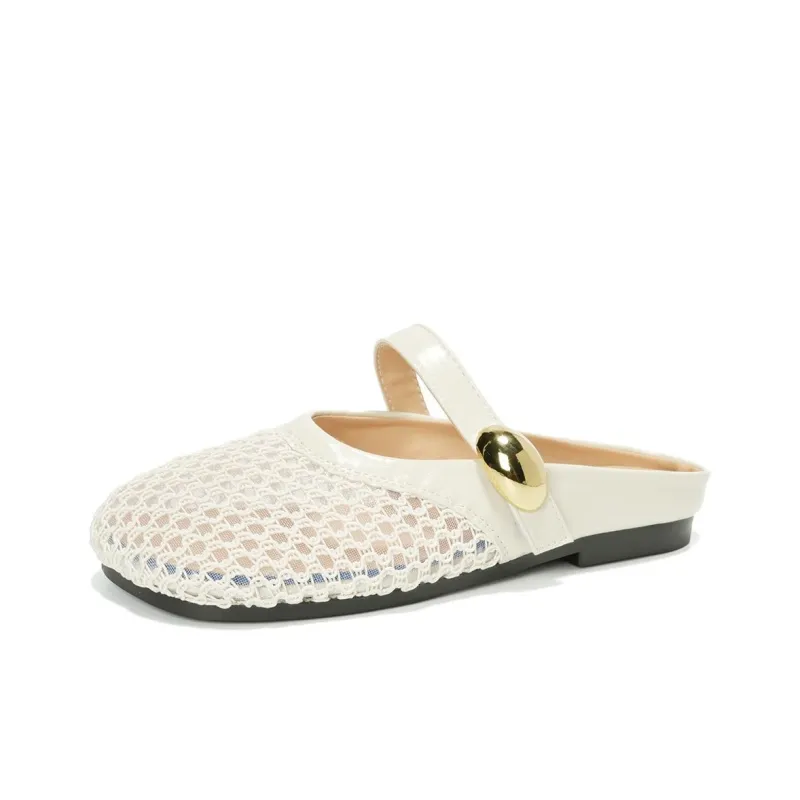 Than Than Me Rubber Sole Slip Resistant Closed Toe Slippers Women's-4